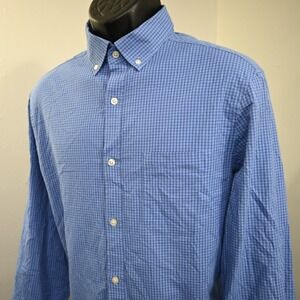 Vineyard Vines Performance Classic Fit Murray Shirt Plaid Long Sleeve Mens Large